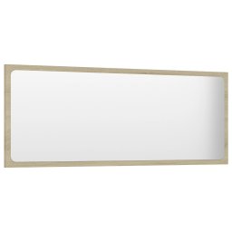 vidaXL Badkamerspiegel 100x1,5x37 cm spaanplaat sonoma eikenkleurig