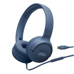 JBL Tune 520C USB-C On-ear hoofdtelefoon Blauw