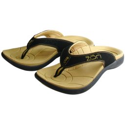 Zori Teenslippers Beige/Zwart Maat 8