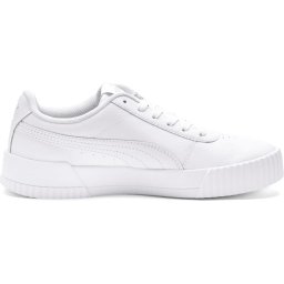 PUMA - maat 40 - Carina L Dames Sneakers - Puma White-Puma White-Puma Silver