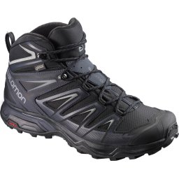 Salomon - Maat 44 2/3 - X Ultra 3 Mid Gtx Wandelschoenen Heren - Zwart / India Ink / Monument