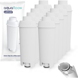 10x Aquafloow Waterfilters voor Delonghi - voor Koffiemachines - waterfilters voor Magnifica en Dinamica - ECAM waterfilter DLSC002