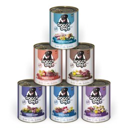 6x800g Doggy Dog Adult Mix (6 soorten) nat hondenvoer