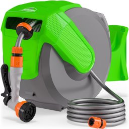 Haspel Tuinslang incl sproeislang 20m +2m toevoerleiding