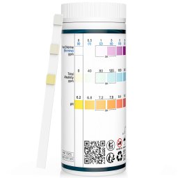 Zwembad teststrips 3-in-1 watertester 150 stuks voor zwembad whirlpool spa chemische pH chloor alkaliteit