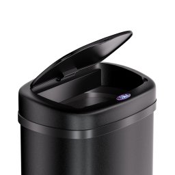 Sensor afvalbak Zwart roestvrij staal 40L
