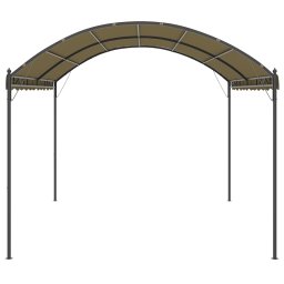 vidaXL Prieel 180 g/m² 4x3x2,6 m taupe
