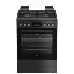 Beko FBM6232A NL Gasfornuis Zwart