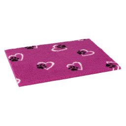 L75 x B50cm Vetbed® Hondendeken Magenta Maat S