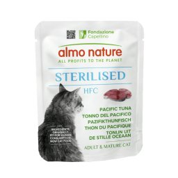 Voordeelpakket: 24x 50g Almo Nature HFC Sterilised Pacific Tonijn natvoer voor katten
