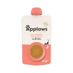Voordeelpakket: 24x85g Applaws Bottenbouillon Zalm nat kattenvoer