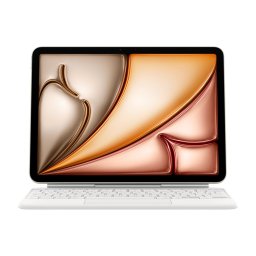 Apple Magic Keyboard voor 11?inch iPad Air (M3) - Nederlands Tablethoesje Wit