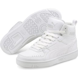 PUMA Rebound JOY Jr -maat 36- Unisex Sneakers - White/Limestone