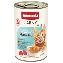 12x140ml animonda Carny Cat Drink tonijn kattenmelk