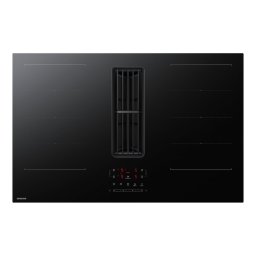 Samsung CC90H84JADUR Inductie kookplaat met afzuiging Zwart