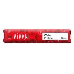 Vivani Chocoladereep Wafer Praliné