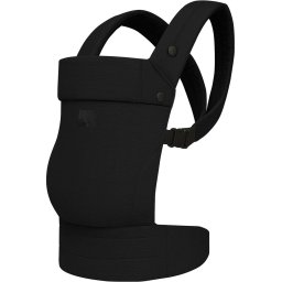 Deryan Amora Draagzak Baby Linnen - Ergonomische Babydrager - Zwart