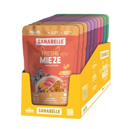 10x 100g Freshe Mieze Cat Mix (5 soorten) nat kattenvoer