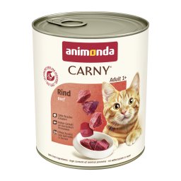 6x800g Adult Rund Puur Animonda Carny Kattenvoer