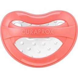 Curaprox Baby 0+ Months fopspeen Coral 1 st