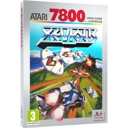 ATARI x NAMCO Cartridge - XEVIOUS - Atari 2600+, Atari 7800+, Atari 7800