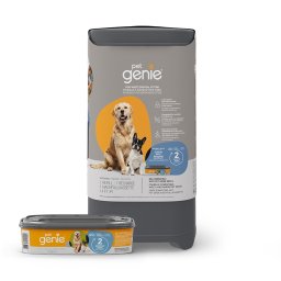 Voordeelpakket: Pet Genie hondenpoepverwijderingssysteem emmer + navulcassette hond