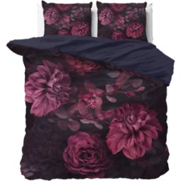 Dreamhouse Dekbedovertrek Canberra Rood - Lits-jumeaux 240 x 200/220 cm + 2 kussenslopen