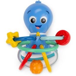 Baby Einstein Opus's Shake & Soothe Teether Toy & Rattle bijtring met rammelaar 0 m+ 1 st