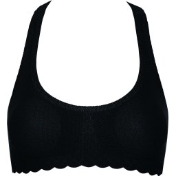 sloggi - Maat L - ZERO Feel Lace Top - Zwart
