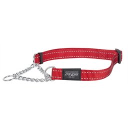ROGZ FOR DOGS FANBELT CHOKER ROOD 20 MMX34-56 CM