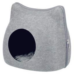 TRIXIE RELAX IGLO KAT VILT GRIJS 38X37X35 CM