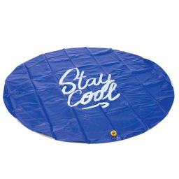 Beeztees Sprinklermat Stay Cool, blauw Ø100x5cm voor honden
