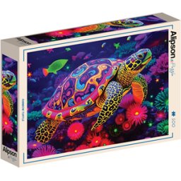 Rainbow Turtle Puzzel (500 stukjes)