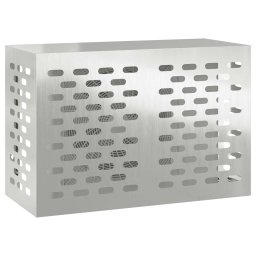 vidaXL Airconditioner hoes zilver 90 x 40 x 60 cm Gegalvaniseerd staal