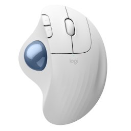Logitech Ergo M575S muis wit