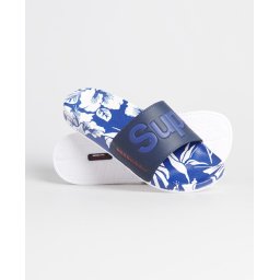 Superdry - maat 40-41 - Beach Slides Heren - Blauw