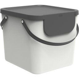Rotho ALBULA Afvalscheider 38.8x35.5x33.9 cm 40L Wit