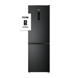 Etna KCV385NZWA Koel-vriescombinatie Zwart
