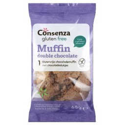 Consenza Glutenvrij Double Chocolate Muffin