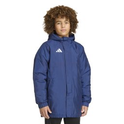 adidas Entrada 26 Stadium Jas Kids Donkerblauw Wit