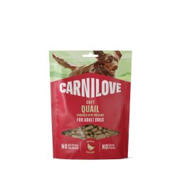 200g Carnilove Dog Soft Snack Kwartel met Oregano Hondensnacks