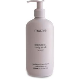 Mushie Organic Baby Douchegel en Shampoo 2in1 voor Kinderen Lavender 400 ml