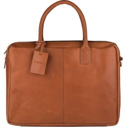 BURKELY Vintage Taylor Aktetas - 15.6 inch laptoptas - Cognac