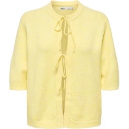 Only Vest Maat L Onlsimoni 2/4 Bow Cardigan Knt Noos 15368990 Mellow Yellow/melange