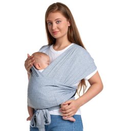 Momcozy Easy-Wear – Baby Draagdoek – X-Vorm – Handsfree – Geschikt voor Baby tot Peuter