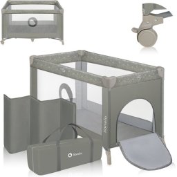 Lionelo Campingbedje 3 in 1 - Baby Bed / Inklapbare Box / Reisbedje - 60x120 cm - 0-36 maanden / tot 15 kg