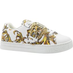 Versace Jeans Couture - maat 41- Fondo Court 88 Dis. Dames Sneakers - Wit/Goud
