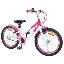 vidaXL Kinderfiets 20 Inch voor 6-11 jaar oud Roze