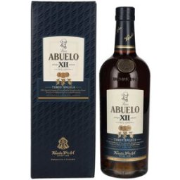 Ron Abuelo Añejo XII Años THREE ANGELS Double Matured 43% Vol. 0,7l in geschenkverpakking