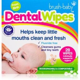 Brush Baby DentalWipes doekjes voor Tanden voor Kinderen 28 st